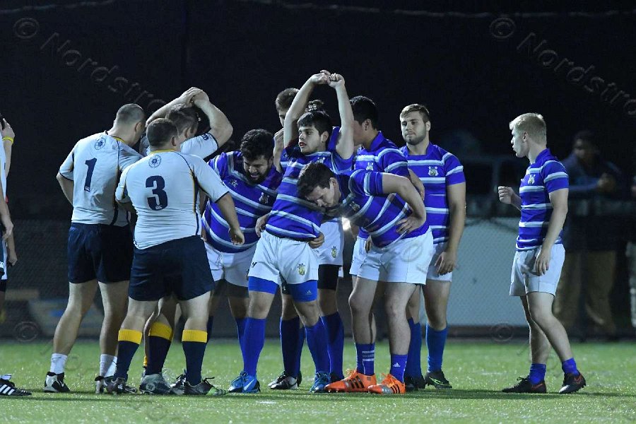 Wheaton Men\'s Rugby vs Mass Maritime.  Photo by Keith Nordstrom